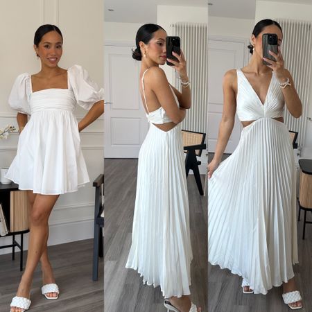 Abercrombie dresses 🤍 code AFxLTK for 20% off this weekend 

Summer dress, holiday dress, Abercrombie try on haul, bride to be, bridal outfits 

#LTKsalealert #LTKstyletip #LTKwedding