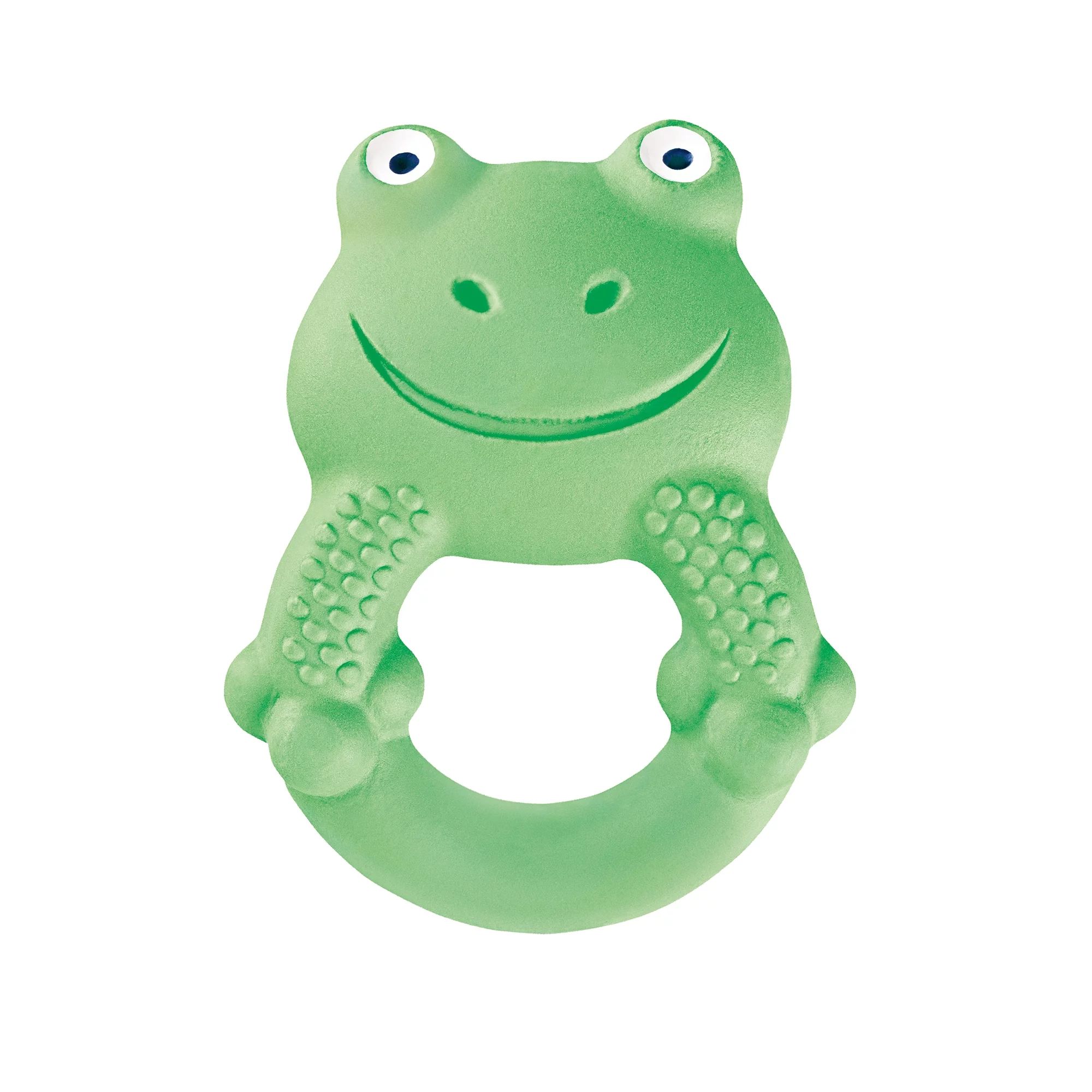 MAM Baby Toys, Teething Toys, Max the Frog 100% Natural Rubber Developmental Teether Toys, 'Frien... | Walmart (US)