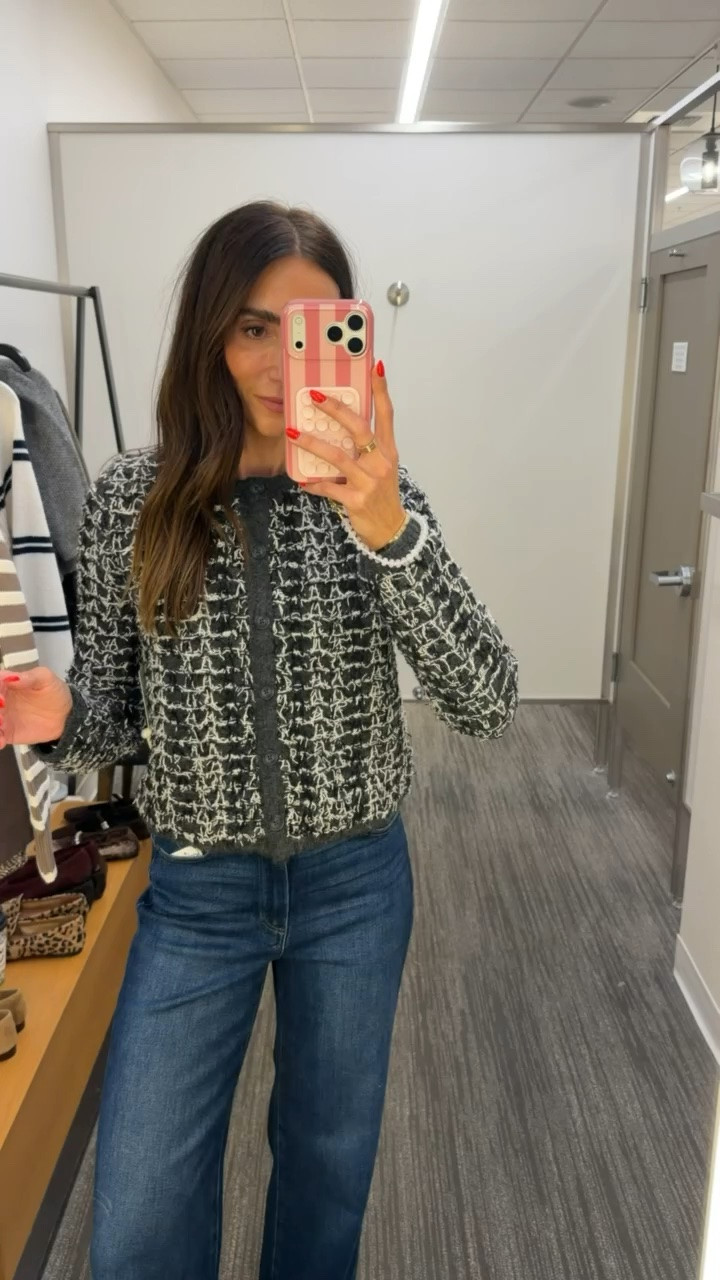 Nordstrom Anniversary Sale, nsale, Paige jeans size 25, cardigan size S, Steve Madden mules.

#LTKSaleAlert #LTKootd #LTKOver40
