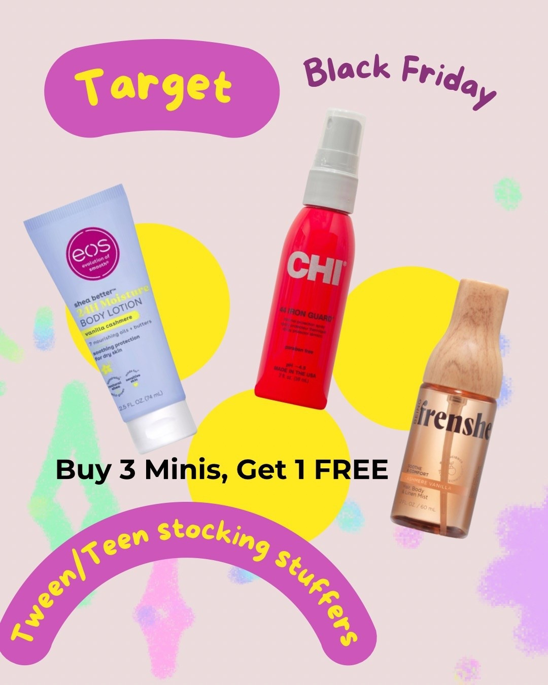 Great stocking stuffer ideas for your tween/teens! At Target, buy 3 minis and get 1 FREE! 

#LTKCyberWeek #LTKHoliday #LTKGiftGuide
