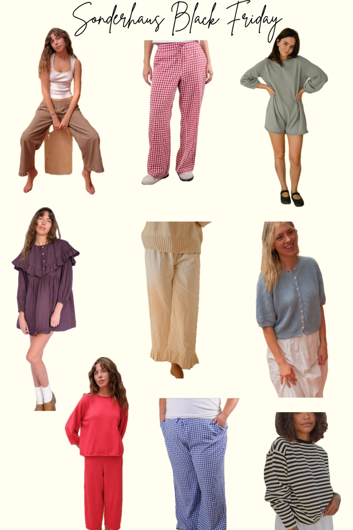 Sonderhaus Black Friday Picks! 30% off Sitewide, up to 50% off select items❣️