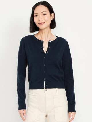 SoSoft Lite Crop Cardigan Sweater | Old Navy (US)