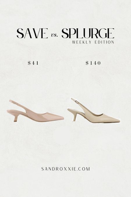 Save vs. splurge — pump heels 

xo, Sandroxxie by Sandra
www.sandroxxie.com | #sandroxxie

save or splurge, same vibe for less


#LTKshoecrush #LTKfindsunder50 #LTKworkwear