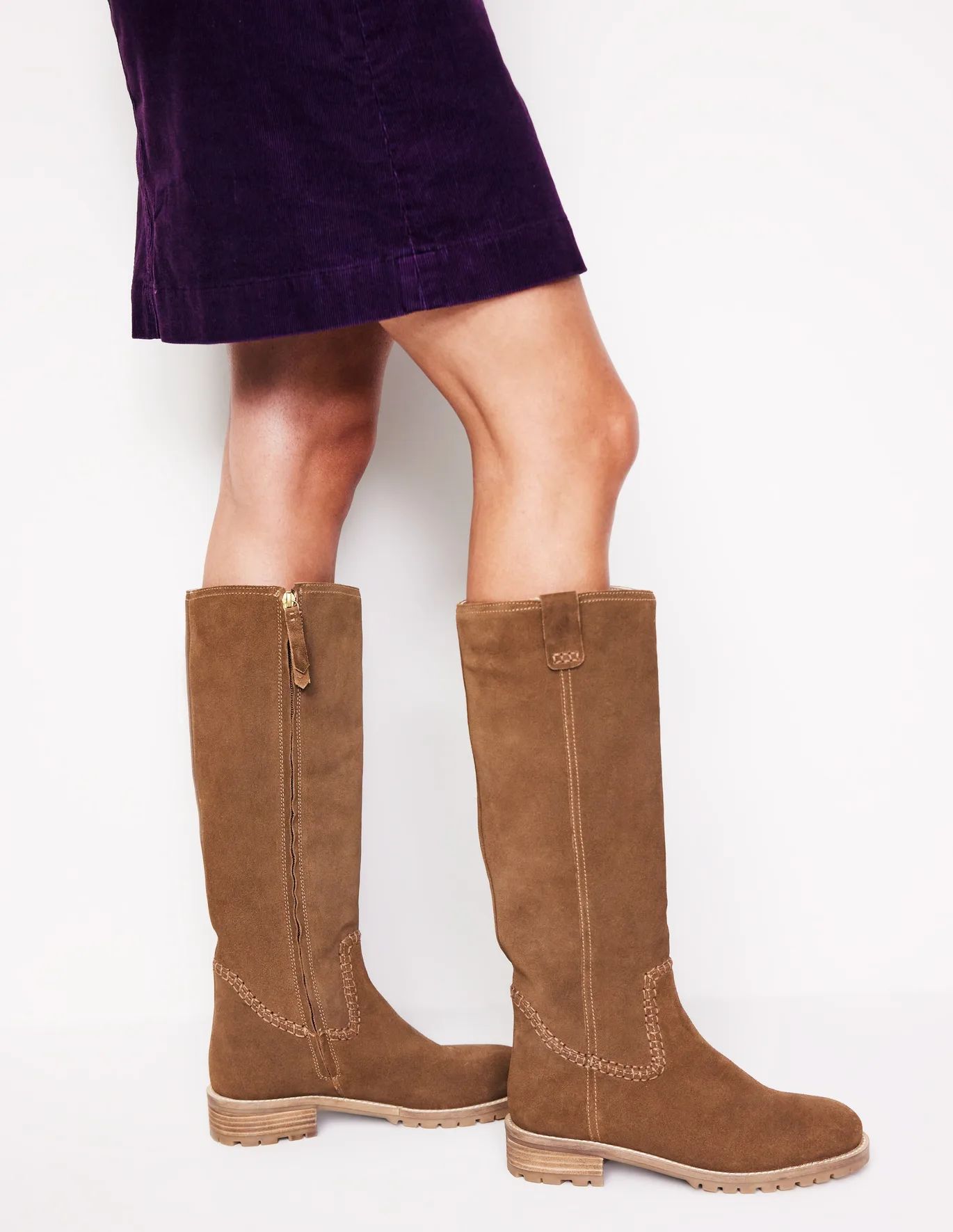 Flat Knee Boots | Boden (US)