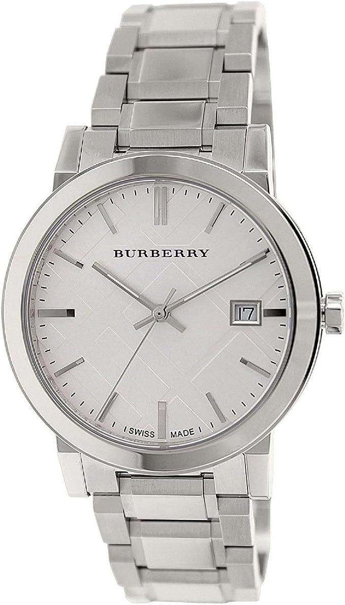 Burberry Silver Dial Stainless Steel Quartz Men's Watch BU9000 | Amazon (US)