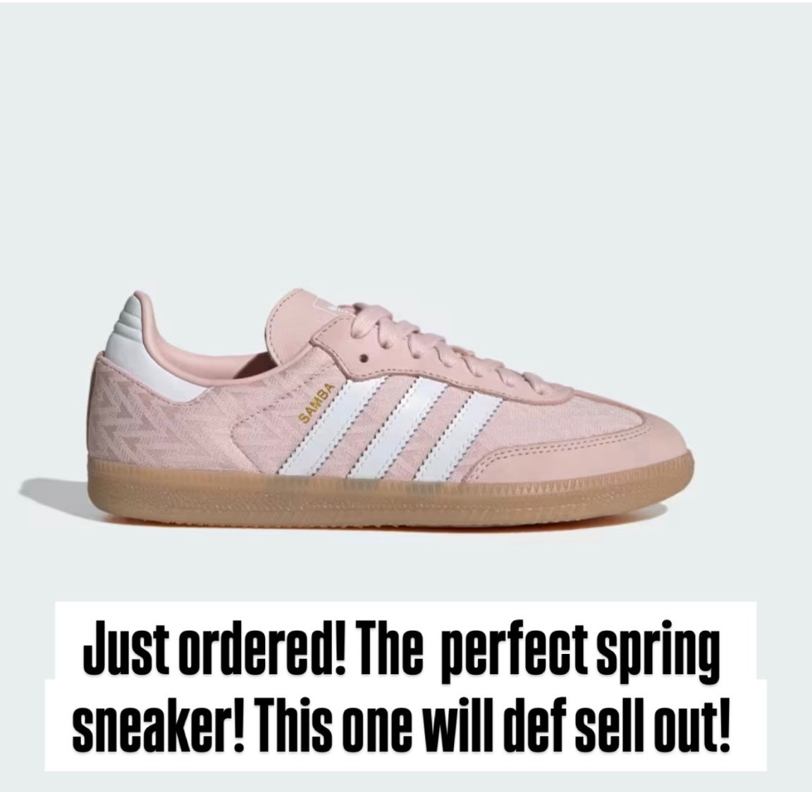 I do my true size in my sambas! 

#LTKSeasonal #LTKValentine