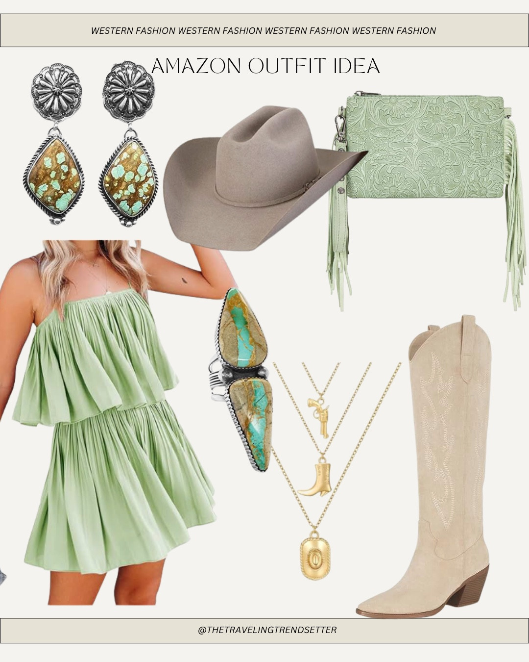 Amazon outfit idea - romper - western outfit spring Easter vacation travel Nashville country concert outfit  idea 

#LTKStyleTip #LTKFindsUnder100 #LTKFindsUnder50