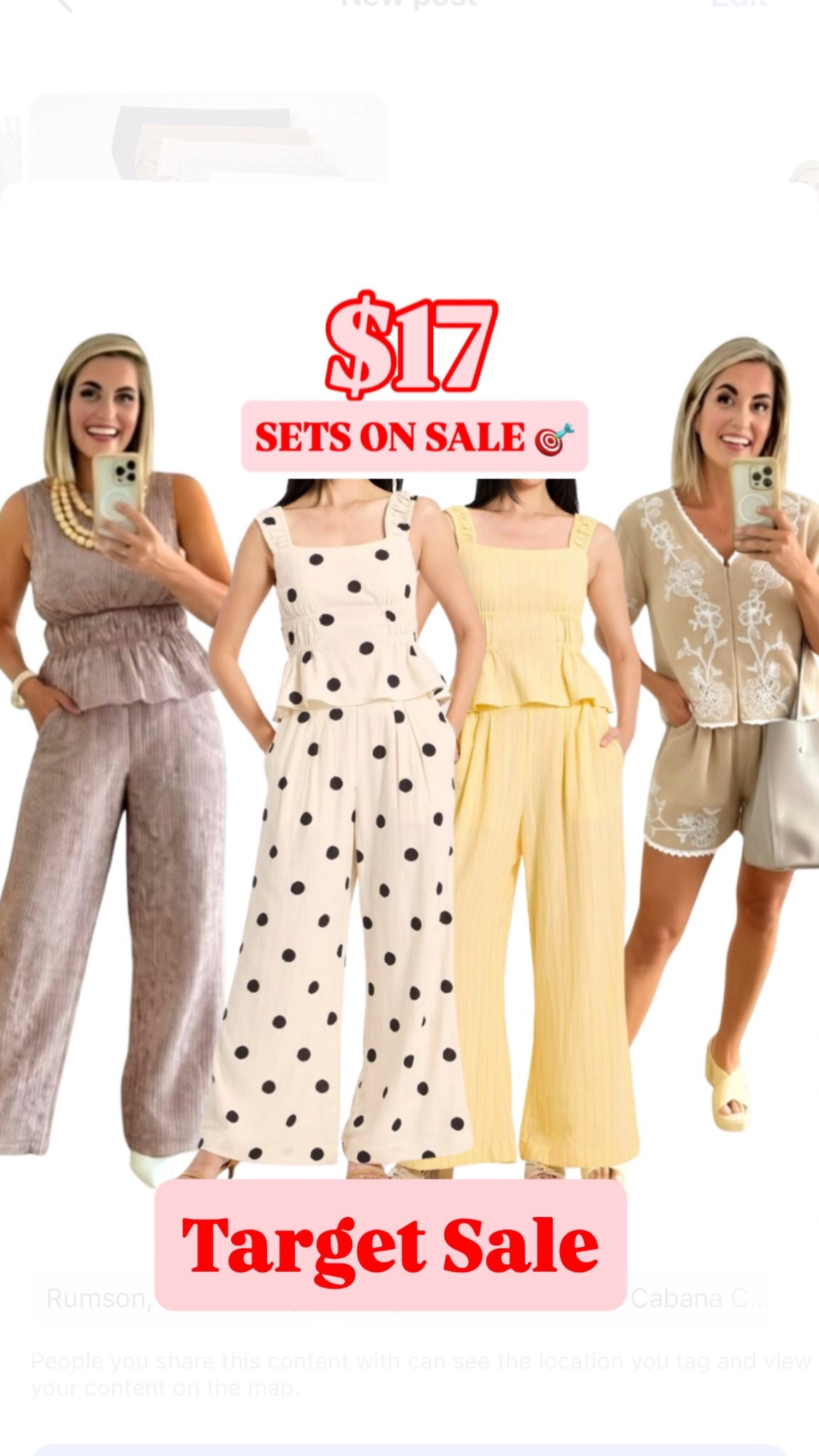 $17 TARGET🎯✨BIG SPRING SAIE  🌸Deals you’ll Love!👌 $12 shoes, $8 tops, $14 denim , $10 home and more  deals that will blow your mind!✨


✨SIZING✨Everything is petite friendly I’m 5’2” 125lbs wearing small top/dress and small/4 bottoms 
.

Target, target sale, target dress, target shoes, target spring outfits , target Athleisure, Walmart jeans, spring clothes, found it on Amazon, spring dress, spring shoes, target shoes, Walmart shoes, sandals, shoes, SPANX, Walmart finds, Walmart set, 2 piece set, Walmart sale, Skincare, anti aging skin care, pdrn, red light therapy,  jeans,, 

#LTKPetite #LTKSaleAlert #LTKHome