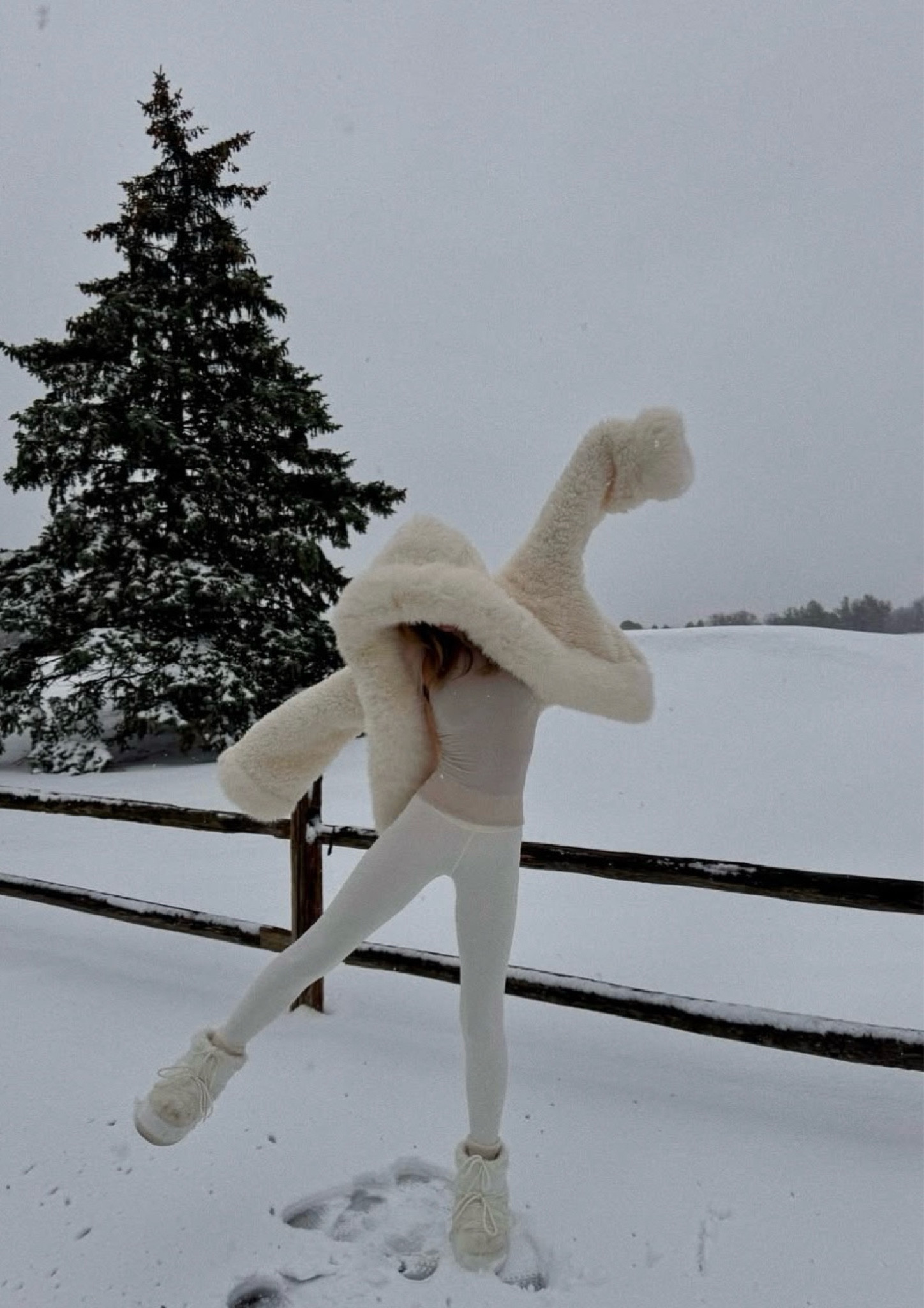 fur coat and outfit to match the snow!! Linked this coat in other colors and styles as well (I’m wearing the cropped one but it comes in “jumbo” as well!)

#LTKStyleTip 

#LTKSeasonal