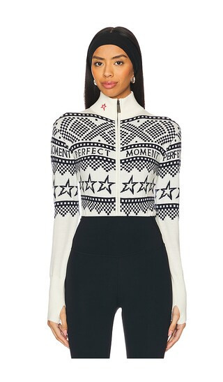 Perfect Moment Holiday Bodysuit in White. - size L | Revolve Clothing (Global)