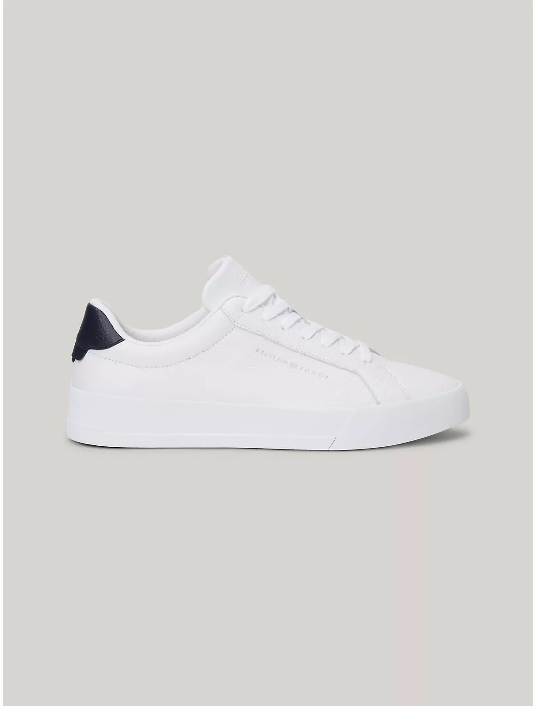 Pebbled Leather Cupsole Sneaker | Tommy Hilfiger | Tommy Hilfiger (US)