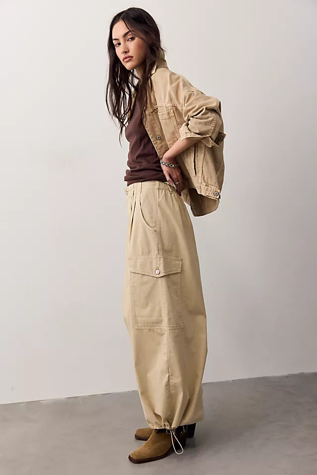We The Free Wild Winds Cinched Wide-Leg Jeans | Free People (Global - UK&FR Excluded)