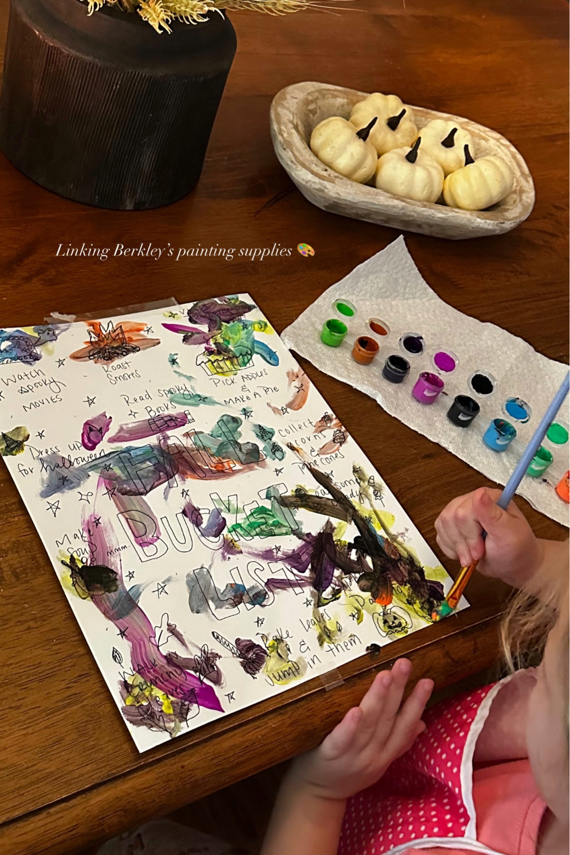 Toddler paint supplies + paint for kids + non toxic, water based paint 🎨 Toddle activities for fall paint for children + school supplies 

#LTKHome #LTKKids #LTKFallSale