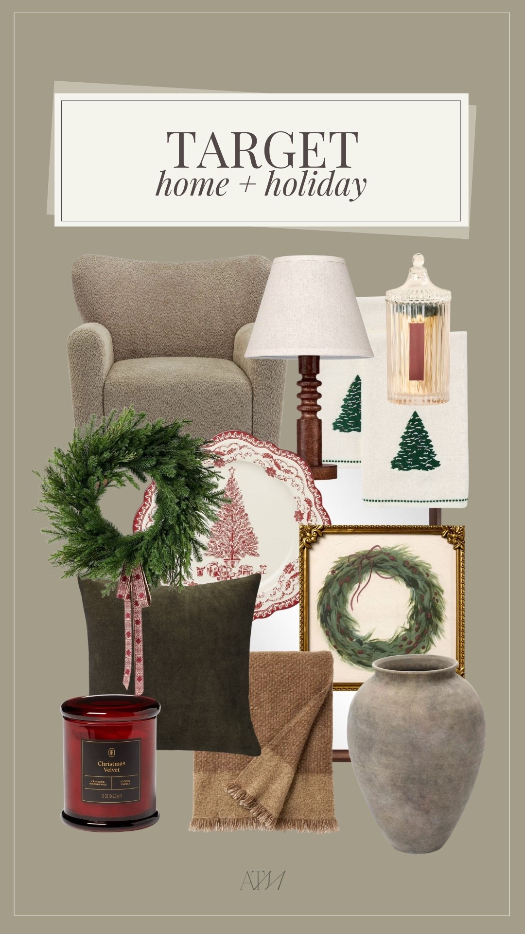 Target home + holiday finds!

target, target finds, target christmas decor, target home finds, target accent chair, budget friendly home finds, affordable Christmas decor 

#LTKHoliday #LTKSeasonal #LTKHome
