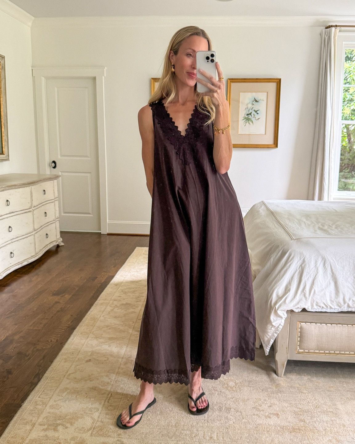 Chocolate transitional dress 🍂🤎 Light and breathable with pockets and embroidery! Wearing size 2/XS @DISSH - linked more brown dresses to love!

fall dress, fall dresses, brown dress, early fall dress, summer to fall dress, fall transition dress, fall transition outfits, early fall outfits

#LTKgrwm #LTKootd #LTKSeasonal