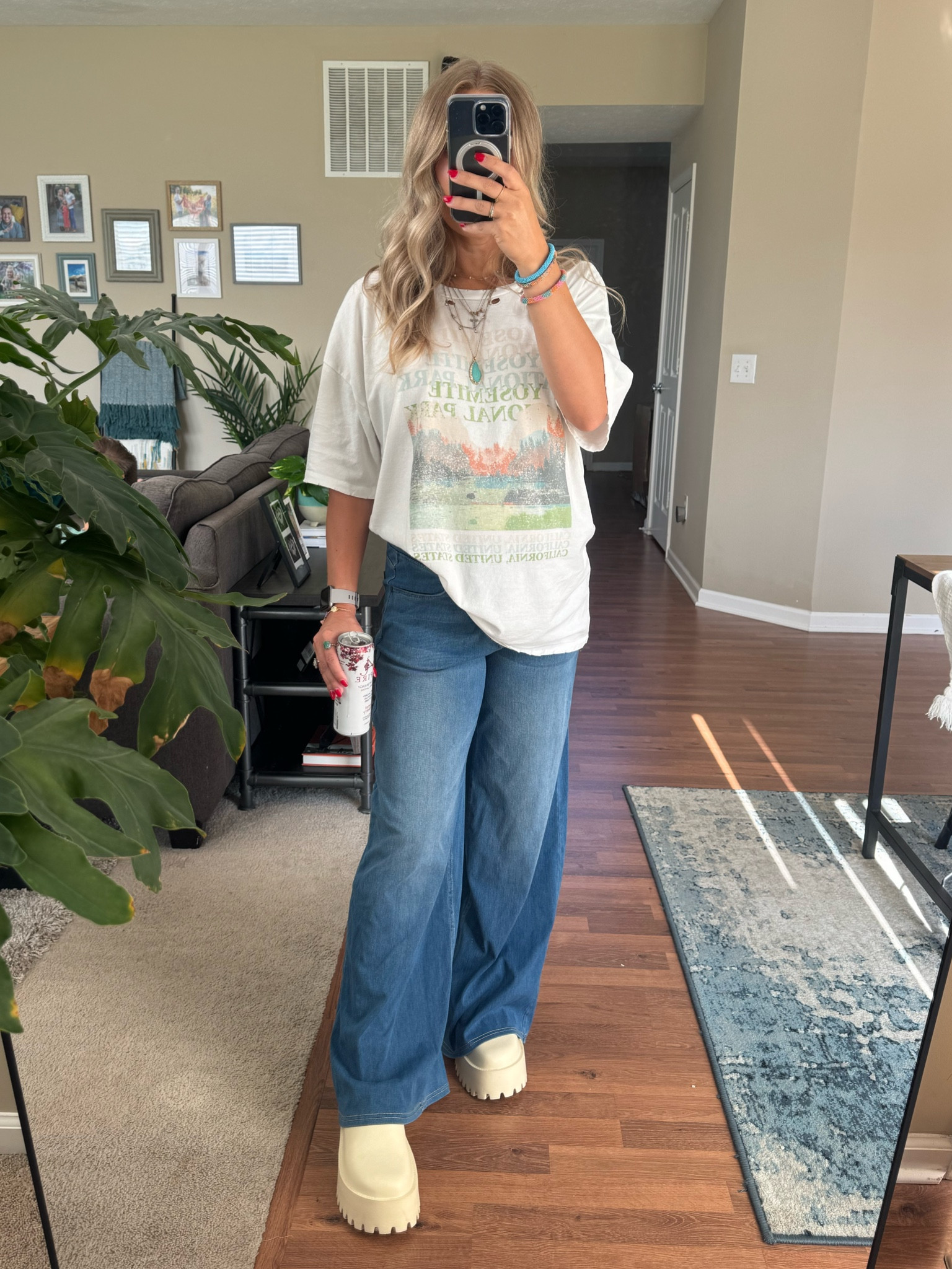 Would you believe me if I told you these weren’t jeans…?

Pants: medium (TTS I would normally be a small)
Shoes: 7.5
Vintage T: medium 

#LTKBaby #LTKFindsUnder50 #LTKBump