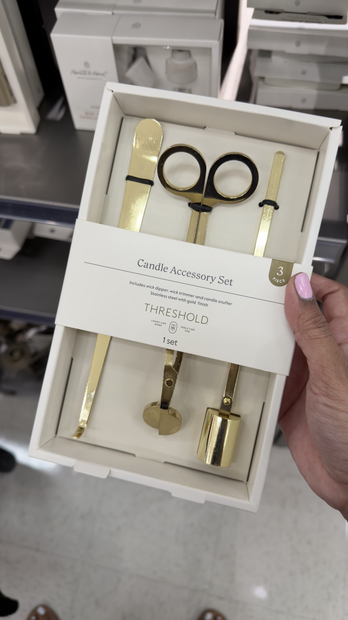 Target new spring line candle accessories 

#LTKHome #LTKSaleAlert