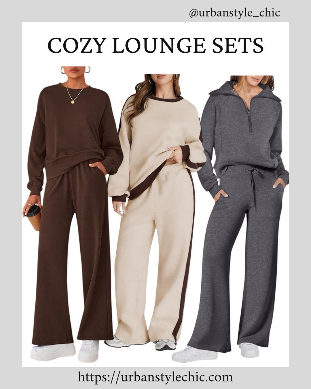 Soft, stretchy, and staying in. Amazon cozy lounge sets = all-day comfort 🤍

Follow me on IG: urbanstyle_chic

Amazon cozy lounge set
Amazon matching set
Soft loungewear
Comfortable home outfits
Neutral lounge set
Everyday comfy outfits
Affordable loungewear
Relaxed fit set
Cozy aesthetic outfits

#LTKFindsUnder50 #LTKGiftGuide #LTKootd