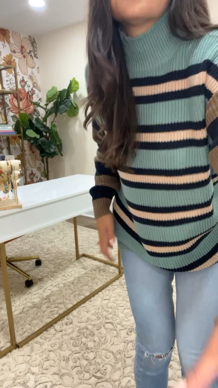 NSALE // sweater is an x-small. Very oversized fit. Jeans are a 26 and tts. Booties are tts