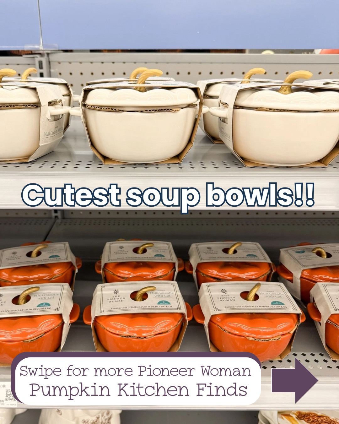 Pumpkin season just got even cuter 🍁 

These pumpkin soup bowls from Walmart are giving all the cozy fall vibes, and I’m obsessed! 🧡 

Perfect for chili night, soup season, or even a festive candy dish.

And don’t sleep on the other adorable Pioneer Woman pumpkin kitchen finds…they’ll make your fall table feel so special without spending a fortune. ✨

Who else is ready to turn their kitchen into pumpkin paradise this season? 🎃🍂

👉 Comment PUMPKIN to shop these Walmart finds, and make sure you’re following for more frugal + festive home + style ideas!

#WalmartHome #WalmartFinds #PumpkinSeason #FallKitchenDecor #FallStyle #PumpkinSoupBowls #PumpkinDecor #PioneerWoman #BudgetFriendlyDecor #CozyOnABudget #FallVibes #AffordableStyle #MakingFrugalFun

#LTKSeasonal #LTKHome #LTKFindsUnder50