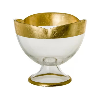 Dailey Shaped Footed 28 oz. Dessert Bowl | Wayfair North America
