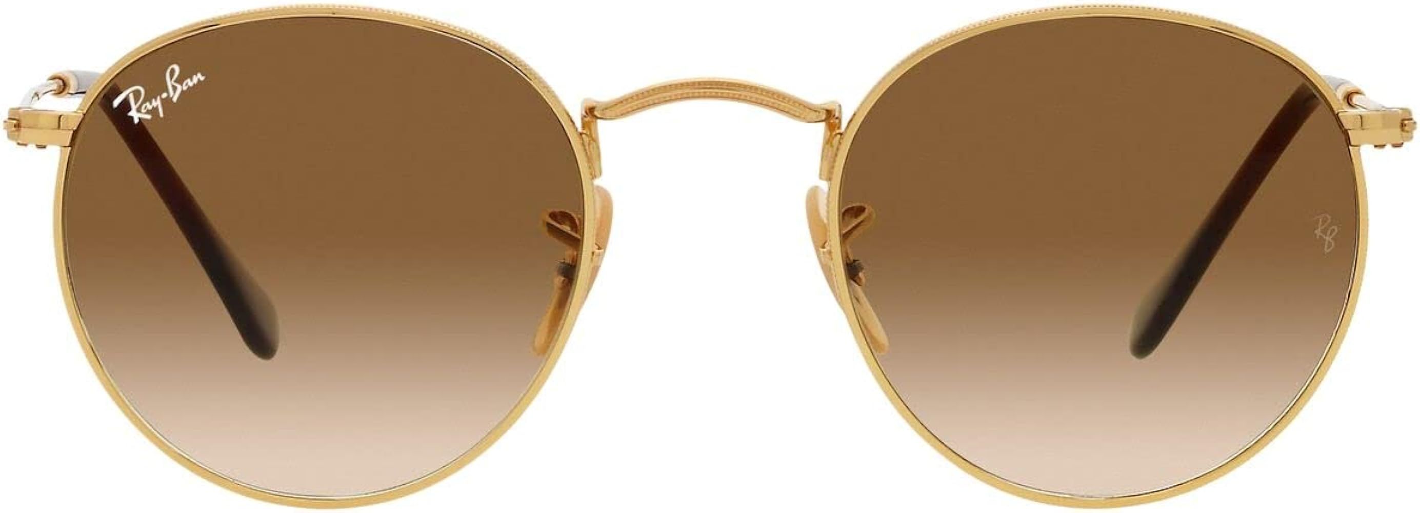 Ray-Ban Rb3447 Round Metal Sunglasses | Amazon (US)