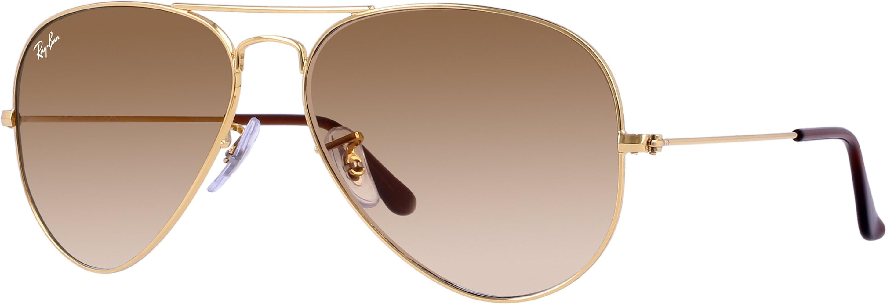Ray-Ban RB3025 Classic Aviator Sunglasses | Amazon (CA)
