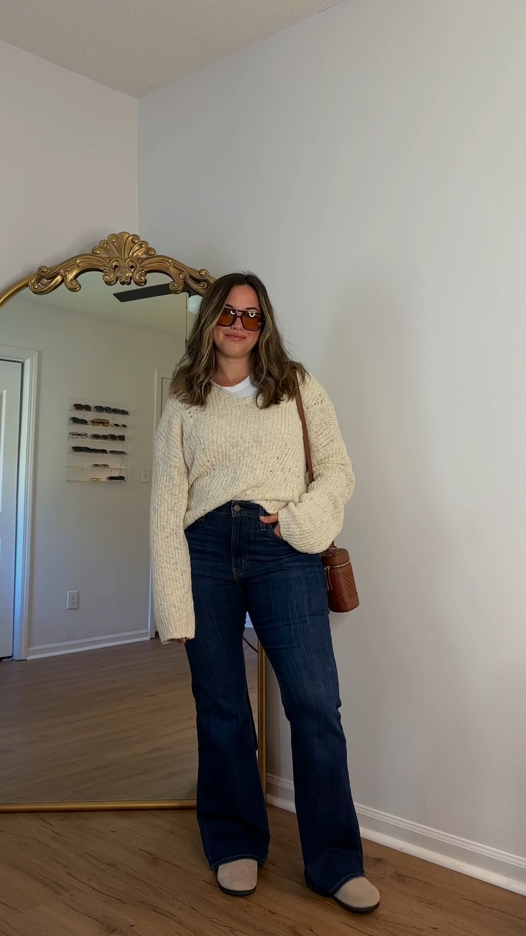 Code: 25KACEY at JCP

4 Affordable casual comfy early fall outfit ideas from JCP! One base, 4 outfits! 
Jeans- sized up 2 sizes, 31
Tshirt- large
Plaid shirt- large
Cream sweater - large
Button up sweater- medium
Cardigan - large
Sized up 1/2 size in all shoes, which I normally do for sneakers, boots, and ballet flats. 

#LTKBacktoSchool 

#LTKVideo #LTKSaleAlert