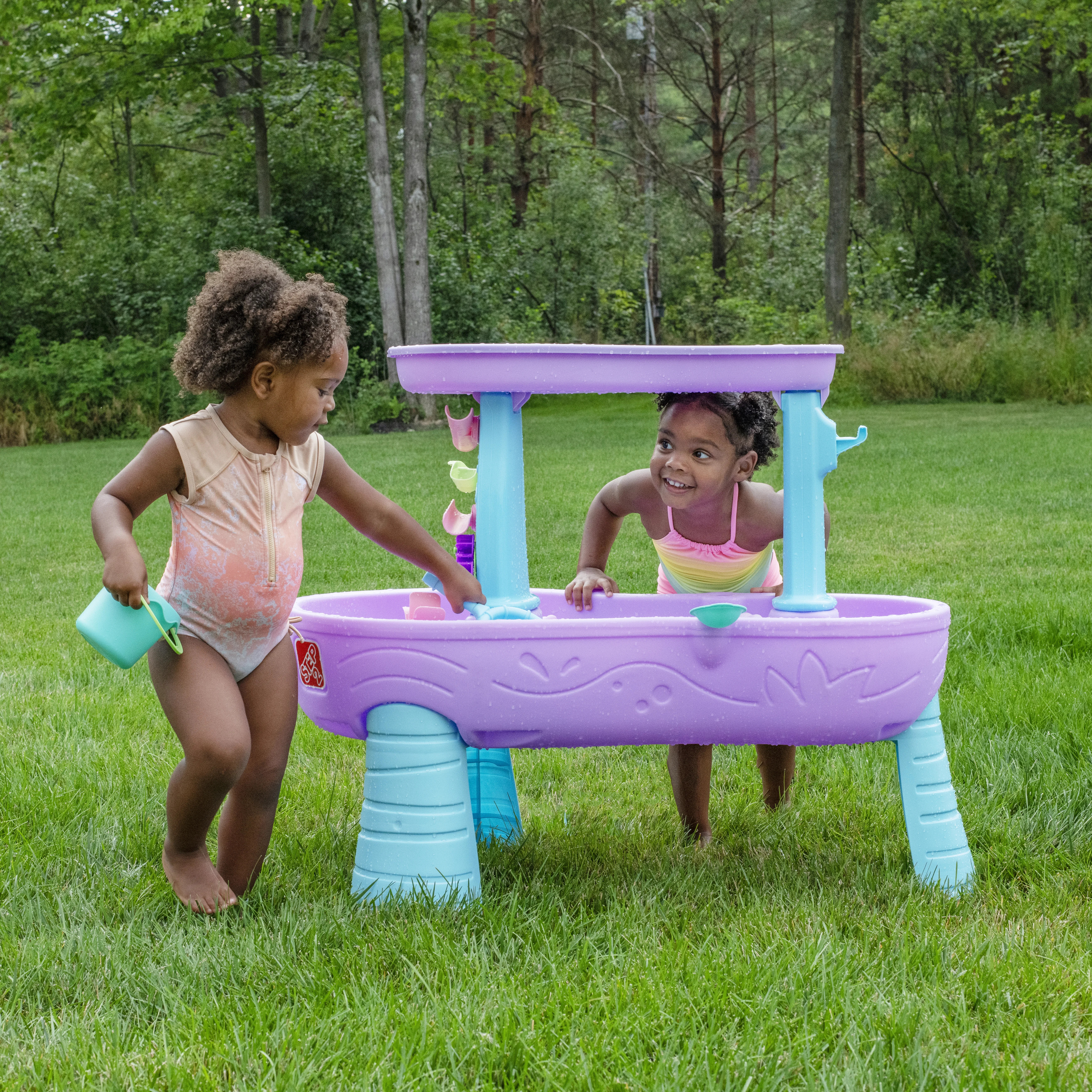 Step2 Rain Showers Unicorns Toddler Outdoor Water Table | Wayfair North America