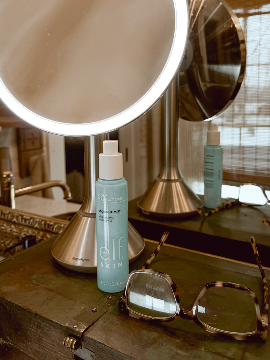 This e.l.f. skin hydrating mist does a great job at keeping my skin hydrated and soft, especially during the colder months. There is also a great deal on my simplehuman lighted magnification mirror.  

 #LTKmorningroutine #LTKselfcare #LTKBeauty