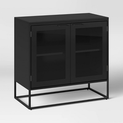 Glasgow Metal 2 Doors Cabinet Black - Project 62™ | Target