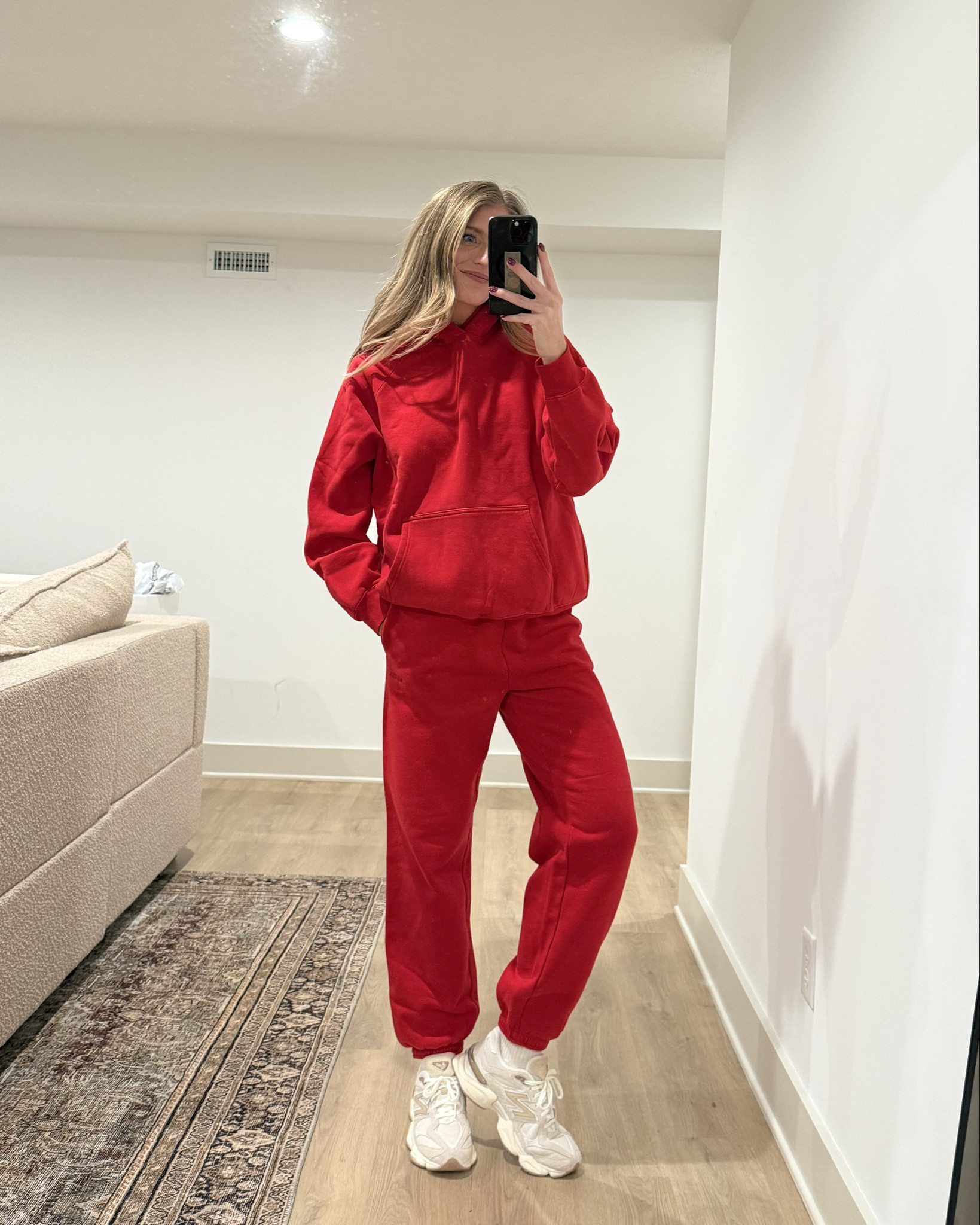 New York City during the holidays outfit ideas. 
Sizing: 
Joggers:Medium Tall  for bump
All tops: medium
Coats: Medium to layer thick sweaters (camel coat now comes in tall sizes!!!)
Drawstring pants: medium tall for bump! Made of a material that is almost impossible to wrinkle. I’ve had mine for over a year and I may have ironed them once!
Leggings: medium for bump
Jeans: run bigger.  Wearing 28 for bump

Holiday travel outfits, lounge set, wool coal, aritzia, Christmas outfit, New York City outfits, tall girl friendly, bump friendly, tall sizes


#LTKTravel #LTKHoliday #LTKTall