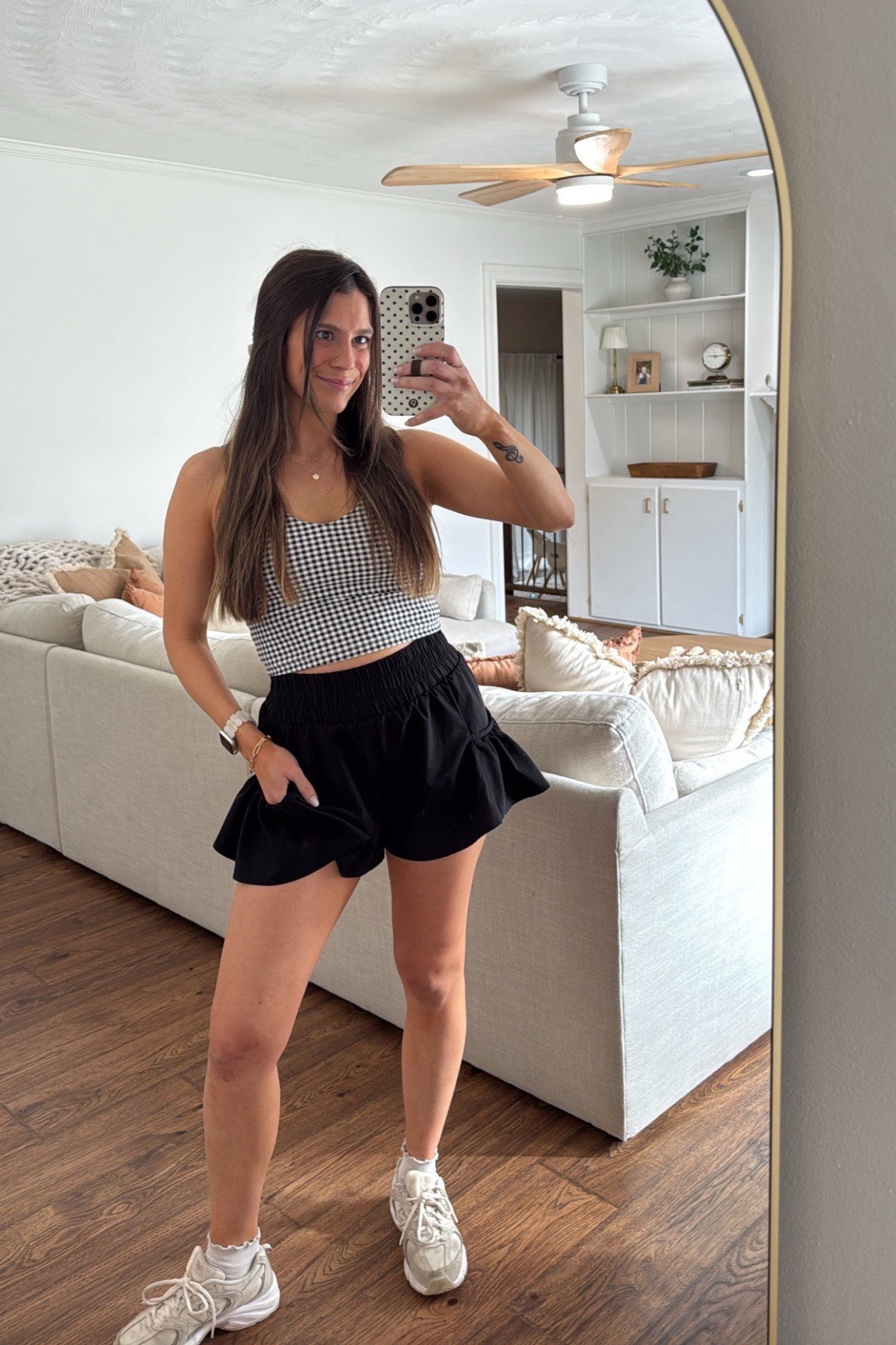 My fav gym shorts for spring/summer!! Wearing a size medium in top and bottom.

#LTKootd #LTKfitnessgoals #LTKmomlife