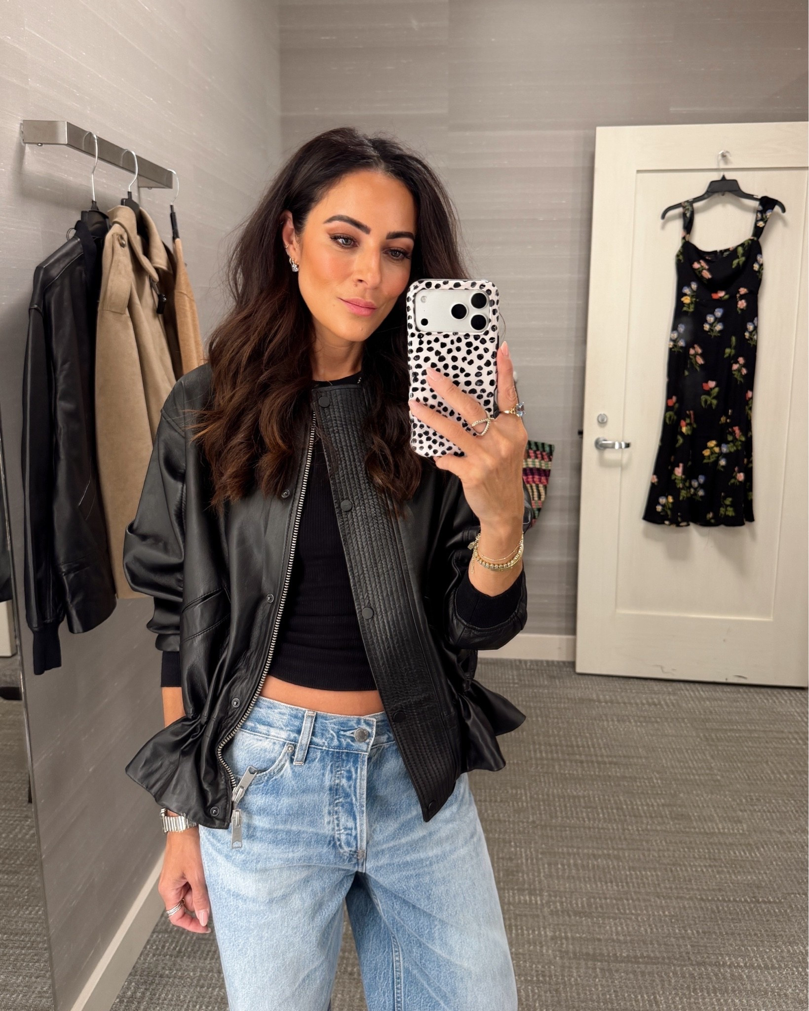 The online photo doesn’t do this jacket justice, one of my favorites! 🖤

#LTKSeasonal #LTKOver40