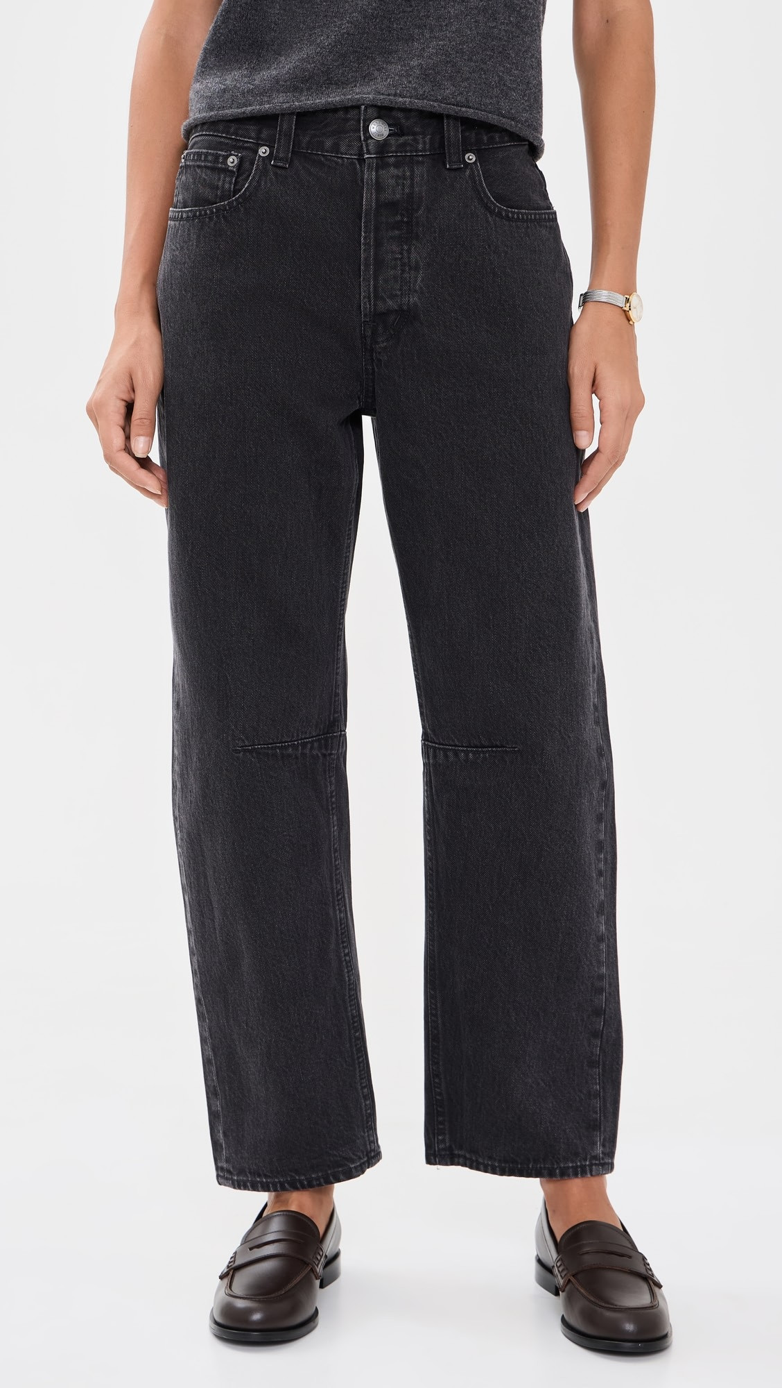Madewell The Darted Barrel-Leg Jeans | Shopbop | Shopbop