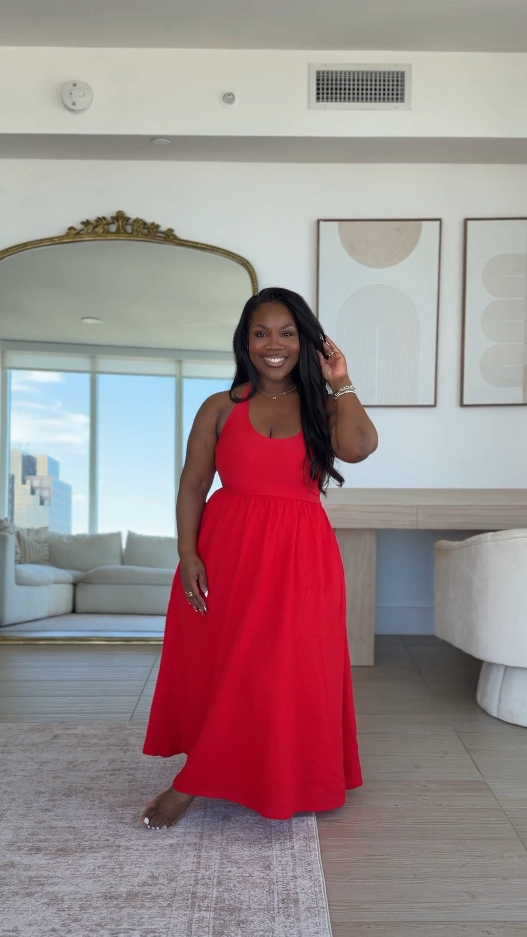 Summer dress on sale + EXTRA 60% OFF SALE STYLES with code SALETIME 🙌🏾

Me 🤝 this gorgeous @jcrew dress all summer 🤌🏾 

When it comes to dresses, J.Crew knows ball and this gorgeous red number is evidence of that. This silhouette is absolutely stunning and so flattering on my curvy body. Also, she has pockets … WE LOVE. 

And we can’t ignore the accessories, J.Crew always has the perfect accessories to bring a look to life and these did just that. 

Do we love or do we LOVE? #injcrew

#LTKootd #LTKMidsize #LTKSaleAlert