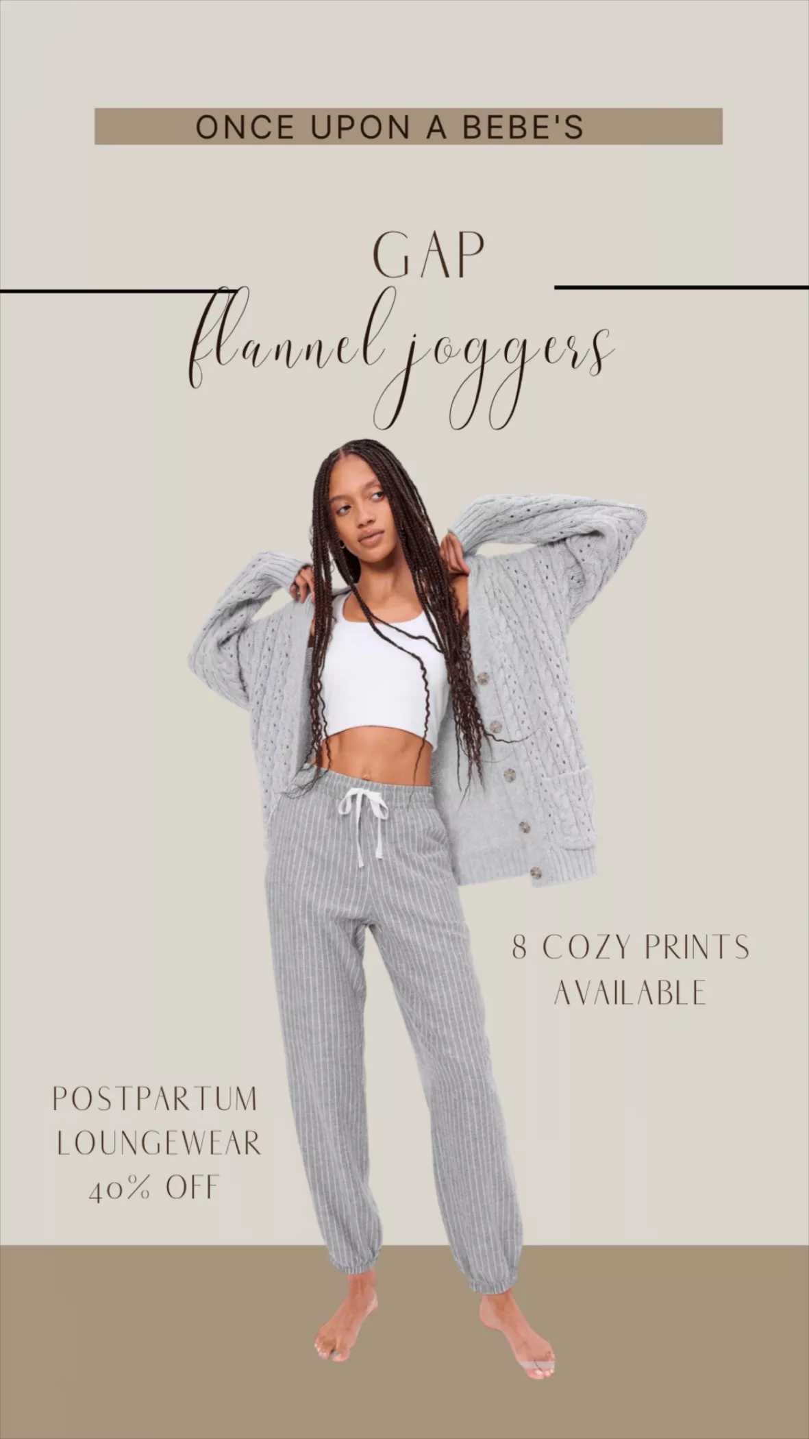 Flannel Joggers curated on LTK