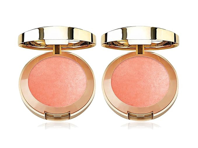 Set of 2 Milani Baked Blush, Luminoso, 0.12 Ounce bundled by Maven Gifts | Amazon (US)
