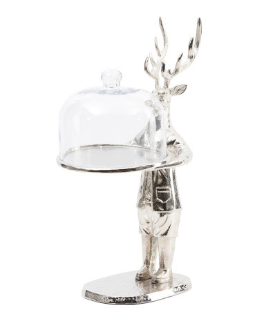 19in Bling Reindeer Server | TJ Maxx