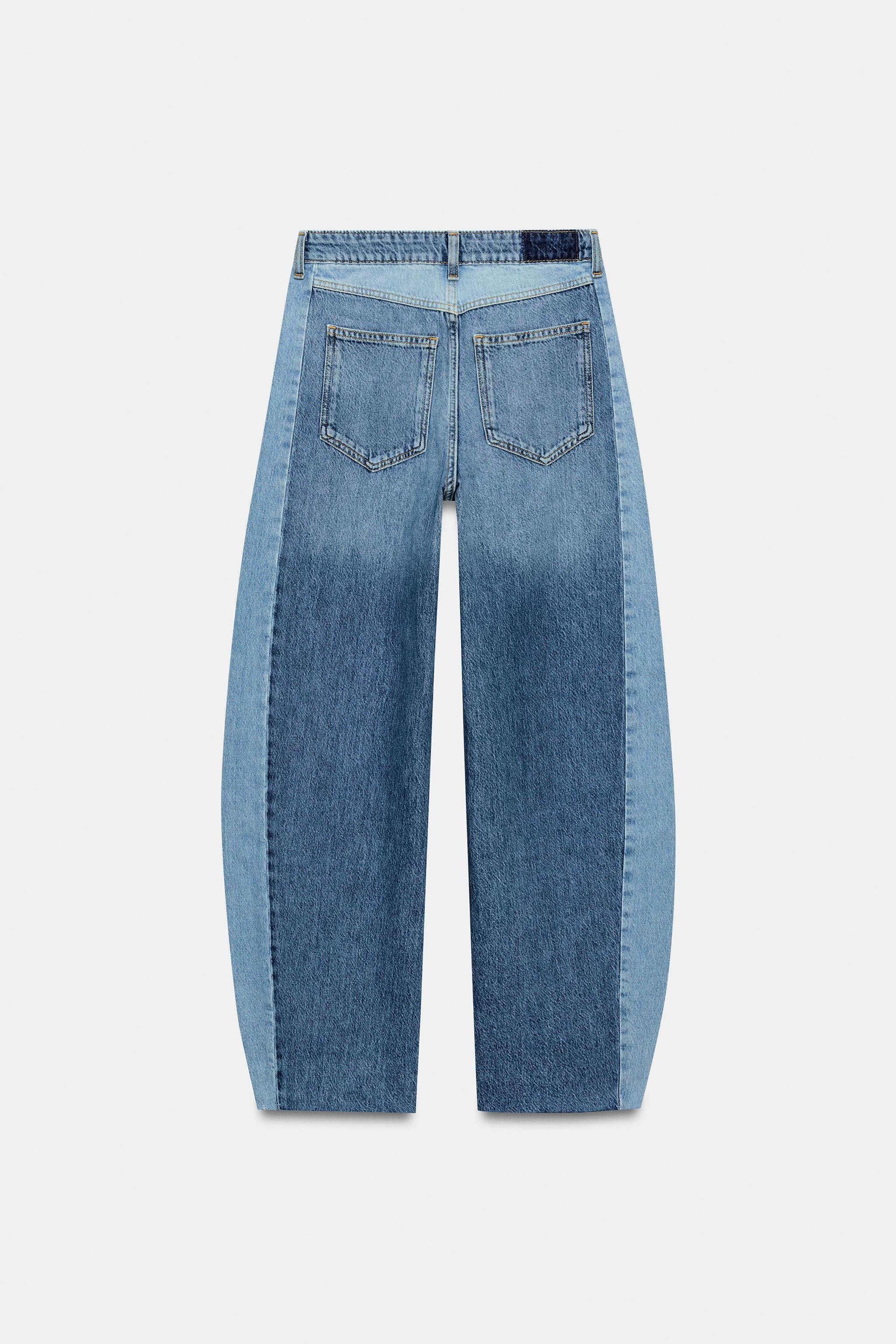 Z1975 MID-RISE COMBINED BARREL JEANS | Zara US