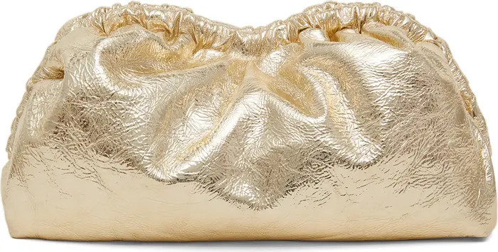 Mansur Gavriel Cloud Metallic Leather Clutch | Nordstrom | Nordstrom