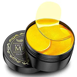 NAZANO Under Eye Patches - 30 Pairs - 24K Gold Eye Mask- Puffy Eyes & Dark Circles Treatments,Red... | Amazon (US)