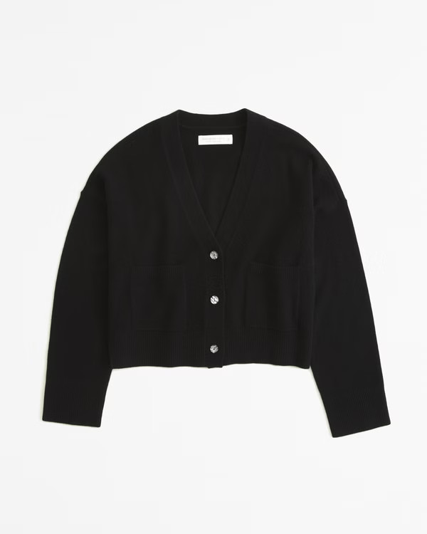 Women's Cashmere Cardigan | Women's Tops | Abercrombie.com | Abercrombie & Fitch (US)