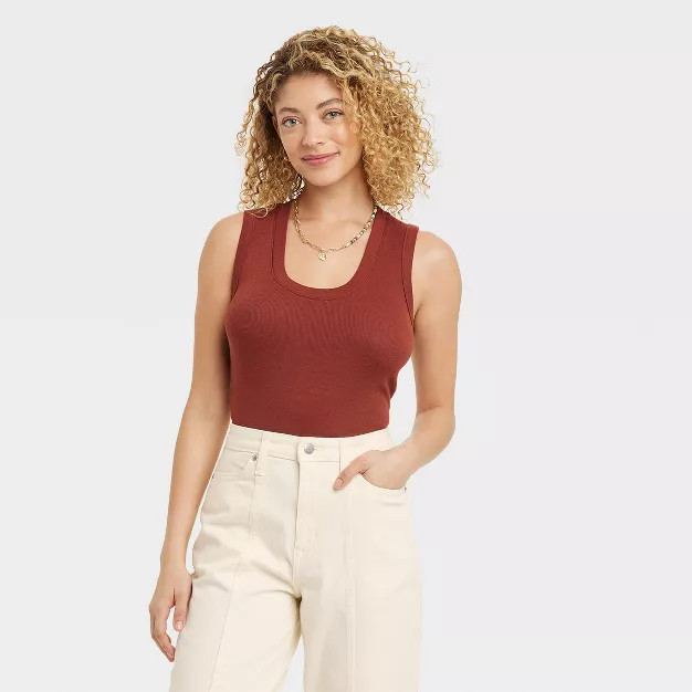 Women's Slim Fit Tank Top - A New Day™ | Target