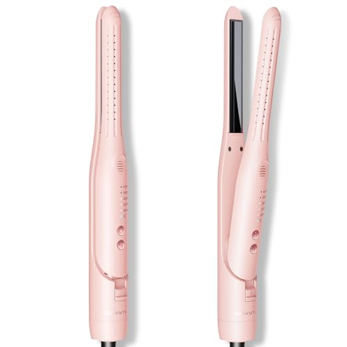 Wavytalk 0.65" Pencil Flat Iron, Cool Curl Pencil, Small Airflow Styler and Straightener for Short Hair, Pixie Cut and Edges, Curling Iron for Short Hair with 360º Cool Airflow for Long-Lasting Hold | Amazon (US)