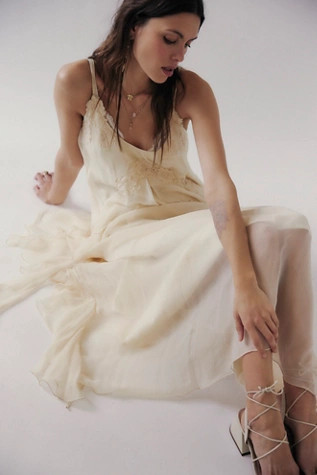 Nigel Preston Floating Angel Chiffon Maxi Dress | Free People (UK)