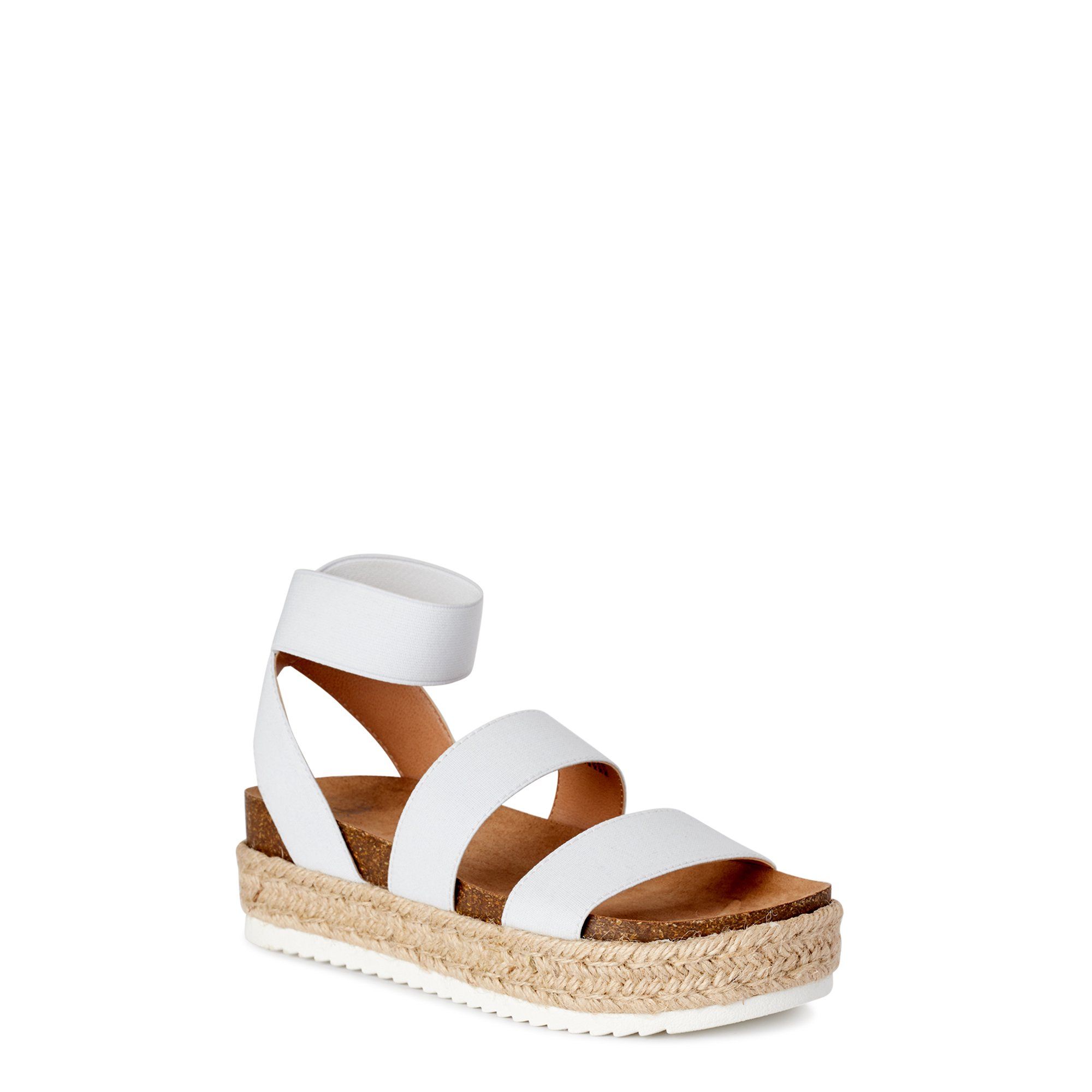 Time and Tru Women's Flatform Sandals (Wide Widths Available) | Walmart (US)