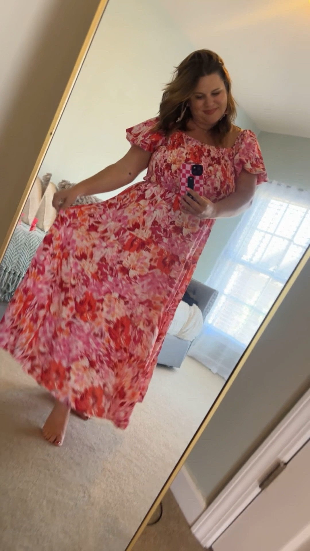 Have a garden party, bridal shower, or just want some spring flare? Amazon has you covered with the cutest floral dress! Comes in several colors and patterns!! 🩷🧡

#LTKootd