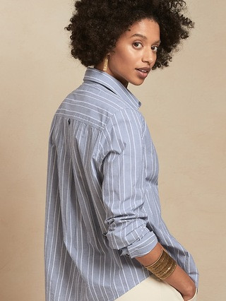 Classic-Fit Poplin Shirt | Banana Republic (US)