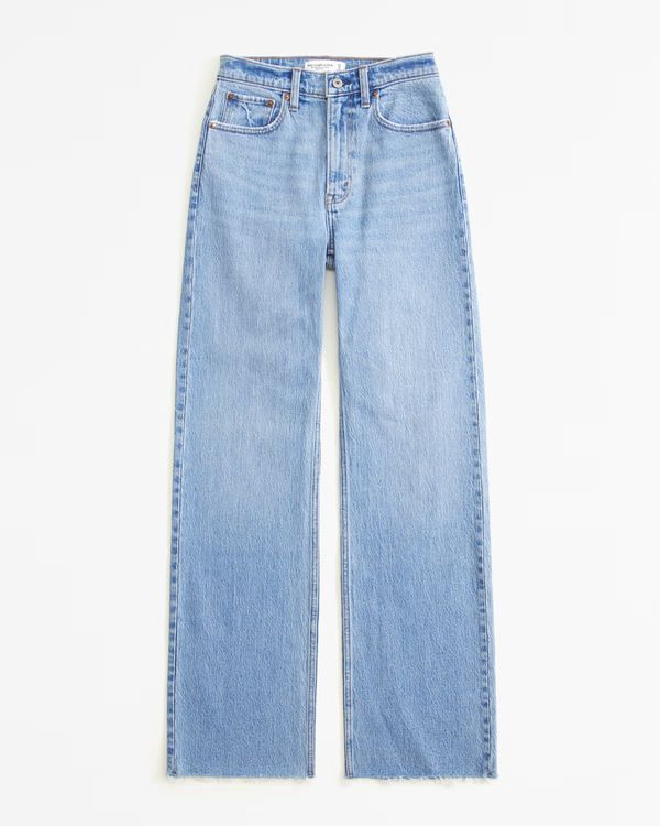 Women's High Rise 90s Relaxed Jean | Women's Bottoms | Abercrombie.com | Abercrombie & Fitch (US)